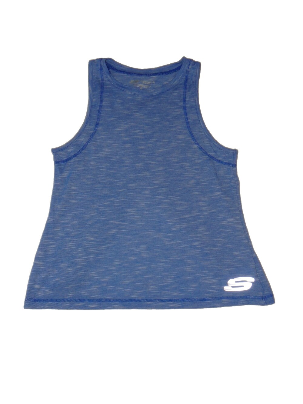 Skechers Sport Small Blue Polyester Spandex Tank Top
